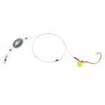 Sea Strike F4-34C Flounder/Fluke Rig, 43528 oz Egg Sinker, Chartreuse