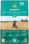 Open Farm Ancient Grains Puppy Dry Dog Food, Humanely Raised Meat Recipe with Wholesome Grains and No Artificial Flavors or Preservatives, 4 lbs