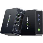 GMKtec M6 Ultra Gaming Mini PC Ryzen 7640HS (Upgraded 6600H/ 6800U), 16GB RAM DDR5 512GB SSD Dual NIC LAN 2.5GbE Desktop Computers Office Home, Triple 4K Display, WiFi 6, USB4, BT 5.2, DP, HDMI 2.0