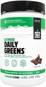 North Coast Naturals Ultimate Daily Greens | Superfood blend of superfruits, land, and sea greens - 270 g - Chocolate