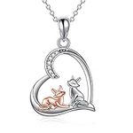 YFN Fox Necklace for Women 925 Ster