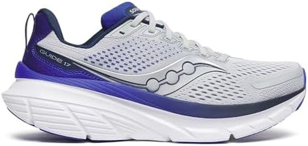 Saucony Men's Guide 17 Sneaker, Cloud/Royal