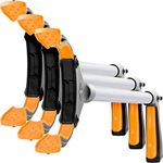 Ezpik 34"Magnetic Grabber Pickup Tool Gripper for Trash Collector - Extension Grabber Reacher Tool Heavy Duty for Seniors - Collapsible Arm Grabber Claw Litter Pick Up Tool with Rotating Head 3-Pack