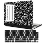 Hard Cover Compatible with MacBook Pro 13 Inch Case 2012 2013 2014 2015 Release Model A1425 A1502, Plastic Laptop Cover & Keyboard Skin for MacBook 13.3" with Retina Display, Notebooks