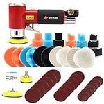 3-inch Mini Air Sander Random-Orbital Polisher Set for car ,Latest Stable Version