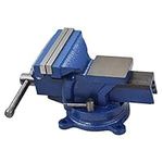 4" Bench Vise with Anvil 360 Swivel
