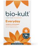 Bio-Kult Everyday Probiotics -14 Strains, Probiotic Supplement, Probiotics for Adults, No Need for Refrigeration, Non-GMO, Gluten Free -Capsules,120 Count (Pack of 1)