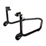 Grand Pitstop Universal Standard Rear Paddock Stand for Motorcycle with Swingarm Rest (Dismantable, Black, Motorcycle Weight Up to 250 Kgs)