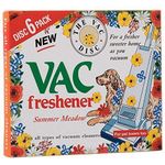 FIND A SPARE 6 Disc Pack Of Vac Freshener New Extra Strong Summer Flagrance For All Bagless Handheld Cordless Baged Vacuum Cleaners