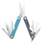 LEATHERMAN, Micra, Keychain Multi-Tool with Grooming Tools, Mini Pocketknife for Everyday Carry (EDC), Hobbies & Outdoors, Built in the USA, Lavender Mist