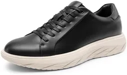 Bruno Marc Men's Dress Fashion Sneakers Business Casual Shoes,Size 9,Black,SBFS2425M