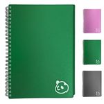 Panda Planner Daily Planner 2.0 - Productivity Planner - 90 Day Undated - Daily Weekly Monthly Organization - Softcover - 5.75 x 8.25" Green