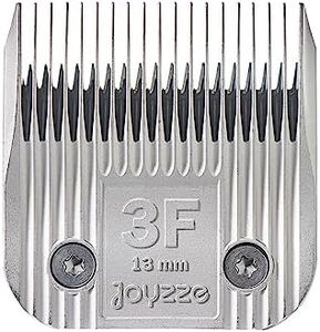 JOYZZE Raptor/Falcon Series A Blade - Professional Grade Dog Clipper Grooming Blade, Detachable, Replacement Blades - Stainless Steel, Coated Ceramic,(A Series 3F)