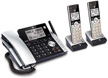 AT&T CL84215 Dect 6.0 Expandable Cordless Phone System W/Digital Answering