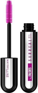 Maybelline New York, Máscara de pestañas The Falsies Surreal Metablack, Efecto Extensiones, Longitud y Volumen, con Perlas Ultranegras