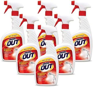 Iron OUT Spray Gel Rust Stain Remover, Remove and Prevent Rust Stains in Bathrooms, Kitchens, Appliances, Laundry, and Outdoors, 24 Ounce, Pack of 6