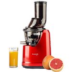 Kuvings B1700 Dark Red Professional Cold Press Whole Slow Juicer, Patented JMCS Technology for 10% More Juice, Best Fruit & Vegetable Juicer machine for home | 240 watt hours