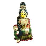 Generic Epoojacart - Ammavari Body- Amman Idol For Pooja- Fabric Ammavari Idol- Amman Doll (12 Inches)( Multicolour)