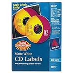 Avery 8691 Round CD Labels for Inkj