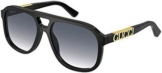 Gucci GG1188S Black/Grey Shaded 58/