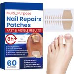 VEROA 60Pcs Fungal Nail Treatment Patches - Toenail Fungus Extra Strong Repair Natural Toe Nail Fungal Treatment Patches - 8 Hours Nail Repair Restores Health