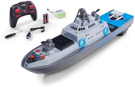 Carson 500108050 RC Coast Guard 2.4G 100% RTR Remote Controlled Boat, RC Boat, Remote Controlled Boat for Children and Adults, Includes Remote Control