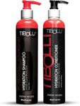 TIBOLLI Hydrating Repairing Shampoo and Conditioner (10.1 Fl Oz/300ml) For Damaged Hair Shampoo and Conditioner Set Deep Conditioner Hair Treatment Moisture Hair with Natural Source Ingredients