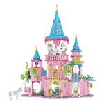 JYGOG New Kids Plastic DIY Doll House Toys Princess Pretend Play Dollhouse Furniture Rich Accessories for Girls (Multi_Pack of 1)