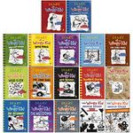 Diary of a Wimpy Kid The Ultimate Complete 17 Books Collection Set by Jeff Kinney (The Meltdown & Wrecking Ball & Movie Diary & Movie Diary: The Next Chapter [Hardcover])