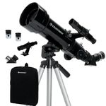 Celestron 21035 Travel Scope 70 Portable Refractor Telescope Kit with Backpack, Black