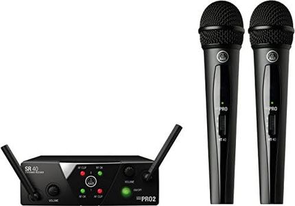 AKG WMS40 Mini Dual Vocal Set - Wireless microphone system (MINI2VOC-US25A/C)