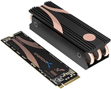 SABRENT 500GB Rocket Nvme PCIe 4.0 M.2 2280 Internal SSD Maximum Performance Solid State Drive with Heatsink (Latest Version) (SB-ROCKET-NVMe4-HTSK-500)