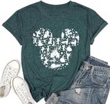 Graphic Tees for Women Castle Graph