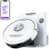 Shark PowerDetect Robot Vacuum with 60-Day Self-emptying Base - For Carpets, Hard Floors and Pet Hair - 3D LiDAR Navigation - Wi-Fi / App - Odour Cartridge and 2 Brushes Incl. - White