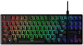 HyperX Alloy Origins Core - Tenkeyless Mechanical Gaming Keyboard - Compact Form Factor – HX Aqua Switch - RGB LED Backlit