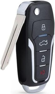 Beefunny Replacement Upgraded Flip Remote Car Key Fob 315MHz 4D63 Chip for Ford Lincoln Mercury FCC ID CWTWB1U345 CWTWB1U331 CWTWB1U322 GQ43VT11T