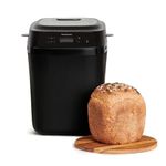 Panasonic SD-PN100 Automatic Mini Breadmaker, 4 Gluten-Free Programmes, Compact Design, 18 Auto Programmes, LCD Display, Black