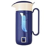 GOSOIT Hydrogen Alkaline Water Maker Machine Generator Hydrogen Water Bottle Pitcher Ionize System with SPE & PEM Tech,US Proton Membrane, Make Hydrogen Content to 800-1200 PPB 51oz Datin Blue