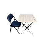 Exam Folding Table & Chair Set for work from home computer laptop study dining patio table chair Set