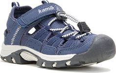 Kamik Wildcat Flat Sandal, Navy, 3.5 UK