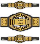 HANDSY Custom Championship Belt Wrestling Belt Fully Personalized for All Sports - Custom Wrestling Championship Belt