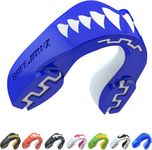 SafeJawz Sports Mouthguard Dual Layer Premium Protection Adults and Junior Gum Shield with Case for Boxing, MMA, Rugby, Martial Arts, Judo and All Contact Sports