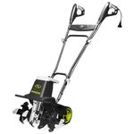Sun Joe Electric Garden Tiller Cultivator, Steel Tines, 12 Amp, 16 Inch, Black - Heavy-Duty Gardening Machine & Equipment for Gardens, Lawns & Yards