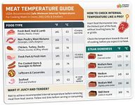 Meat Temperature Chart Magnet - Chi