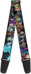 Buckle-Down Guitar Strap - Injustice League of America Issue #13 Villains - 2" Wide - 29-54" Length