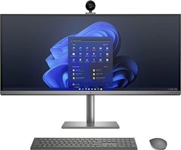 HP Envy 34 Desktop 4TB SSD 128GB RAM Extreme (Intel Core i9-11900K Processor Turbo Boost to 5.30GHz, 128 GB RAM, 4 TB SSD, 34" 5K WUHD (5120 x 2160), Win 11) PC Computer All-in-One