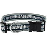 Pets First NFL Philadelphia Eagles Licensed PET Collar, Large - Heavy-Duty, Strong, and Durable Dog Collar. Available in 31 Football Teams and 4 Sizes