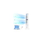 Mobile Air Conditioners, 4 IN 1 Tower Fan/Air Purifier/Humidifier/Evaporative Coolers 65W 60°/360° Oscillation 1-24H Timer 3 Mode 8M/S Wind 4 Ice Box 10M Remote Control for Home Bedroom Office
