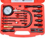 Prokomon 17 pc Diesel Engine Cylinder Compression Tester Tool Kit Set Automotive Compressor