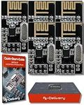 AZDelivery 5 x NRF24L01 + 2.4GHz Wireless RF Transceiver Module compatible with Arduino and ESP8266 Including E-Book!